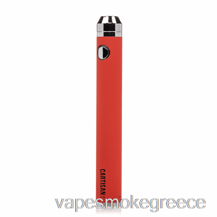 Vape Greece Cartisan Ego Spinner Twist 1300 510 μπαταρία κόκκινο